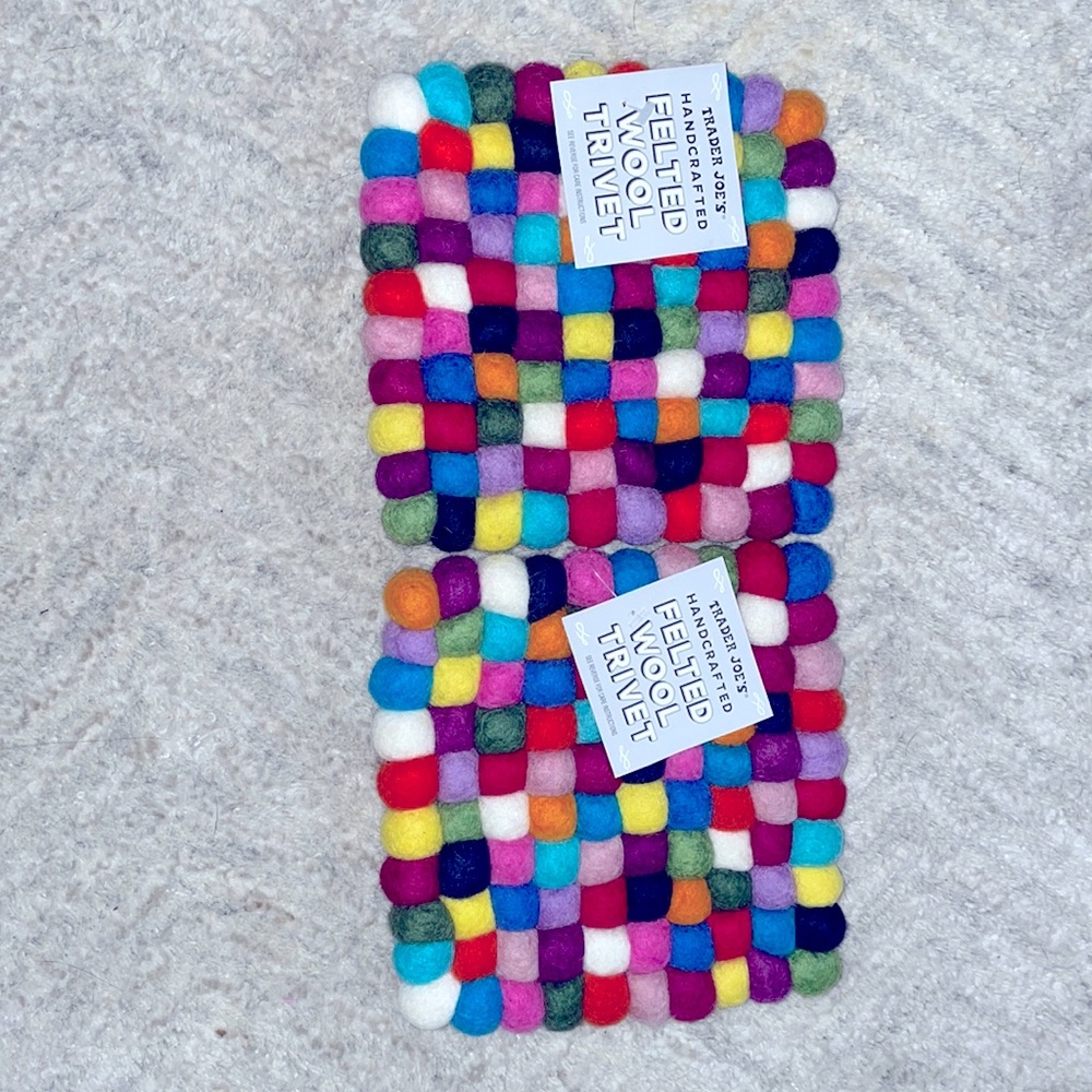 Trader Joe's Felted Wool Trivet ( 2 )